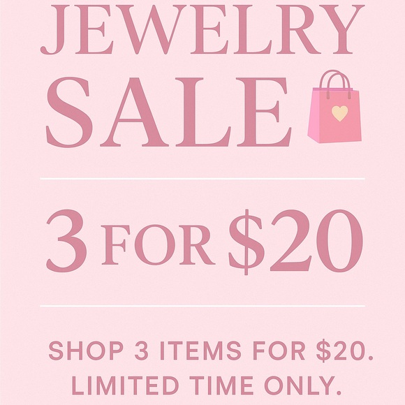 🛍️Jewelry Blowout | 3 for $20 | Ends Oct 1st🛍️ - Picture 1 of 1